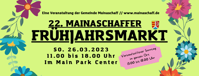 Fruehjahrsmarkt Mainaschaff