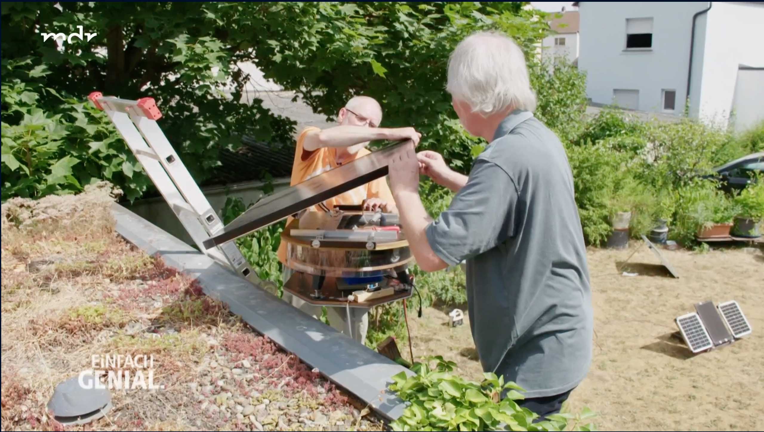 der Sonnenfolger, ine Revolution in der Photovoltaik durch Fritz Killinger und Bernd Grodotzki