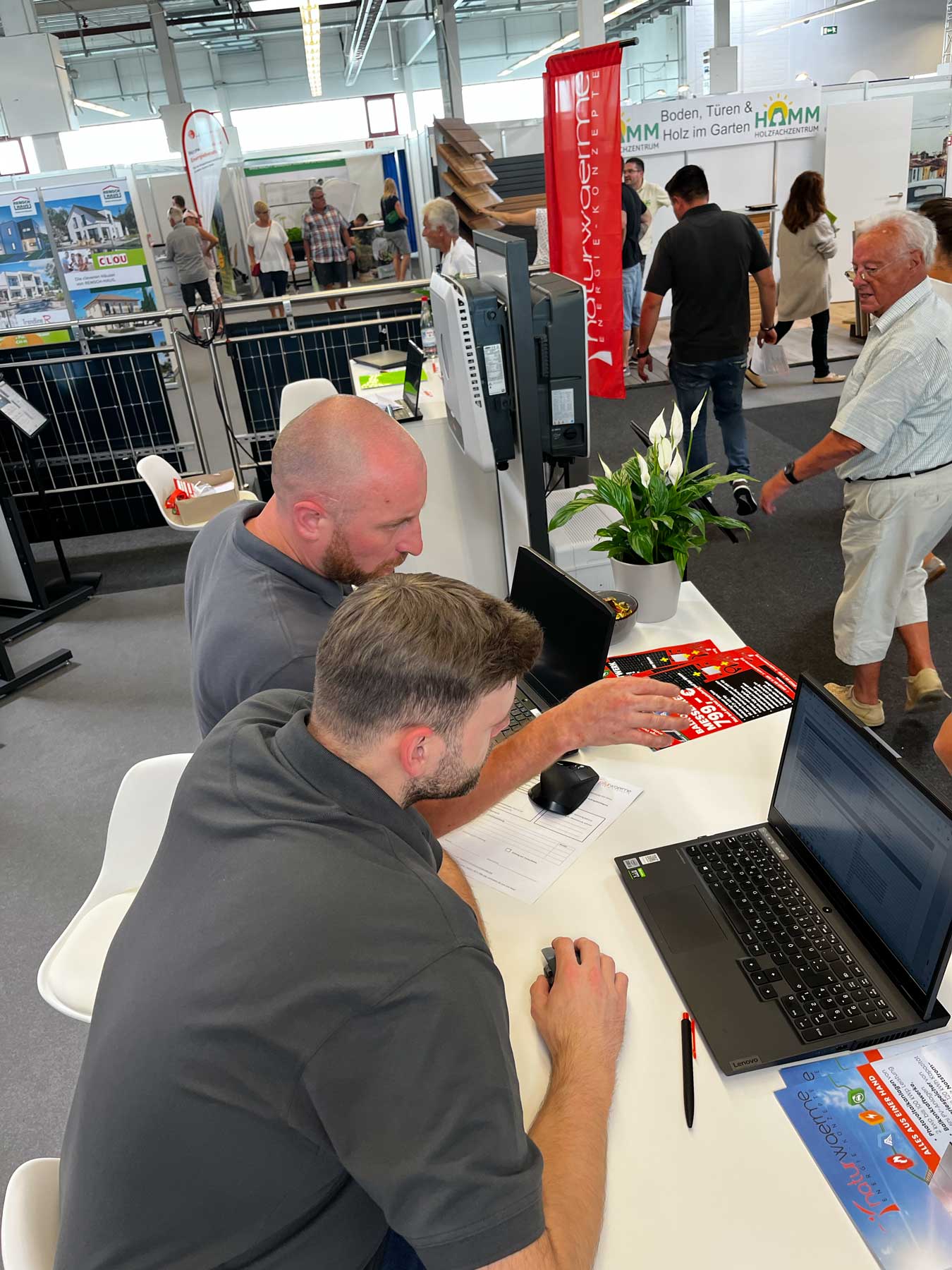 Baumesse Hofheim naturwaerme Photovoltaik Baumesse Hofheim naturwaerme Photovoltaik