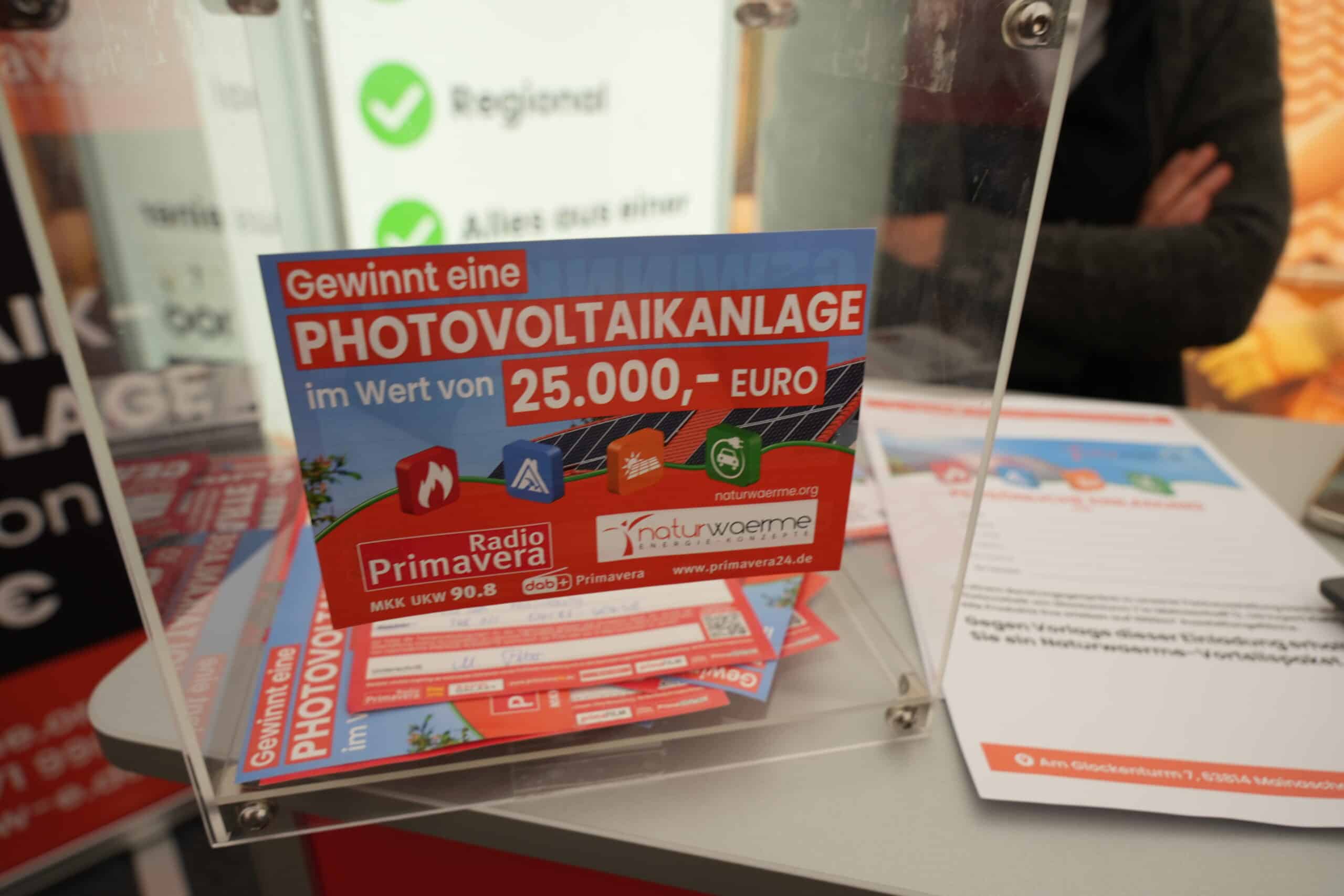 Gewinnspiel Wächtersbach04235 Gewinnkärtchen zum ausfüllen