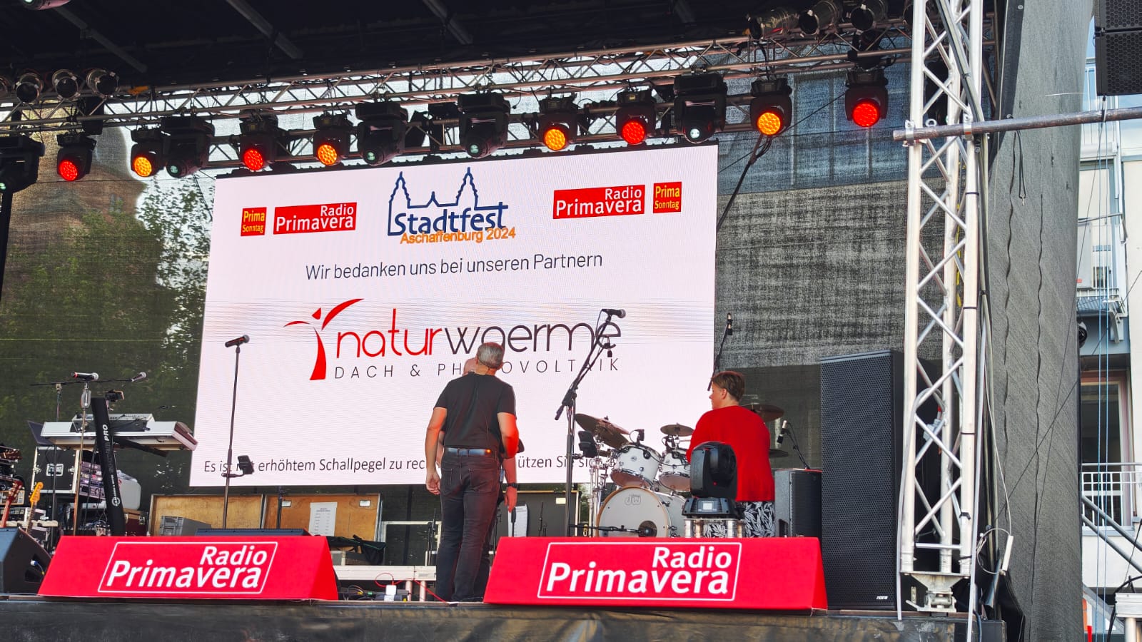 Stadtfest Aschaffenburg-20240825-WA0006 Die Bühne auf dem Stadtfest Aschaffenburg