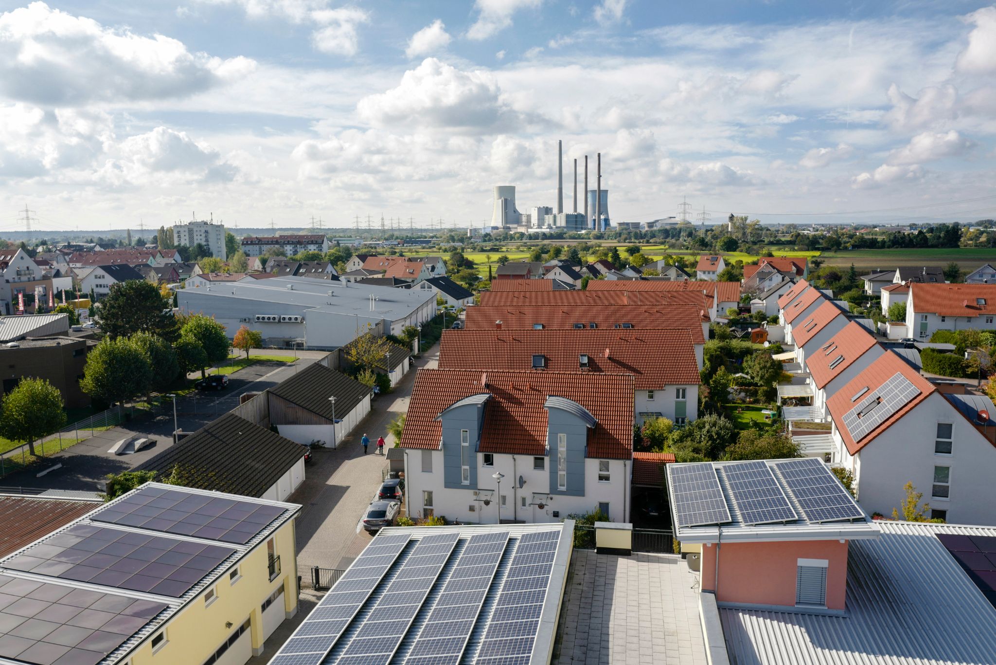 Blick auf Großkrotzenburg