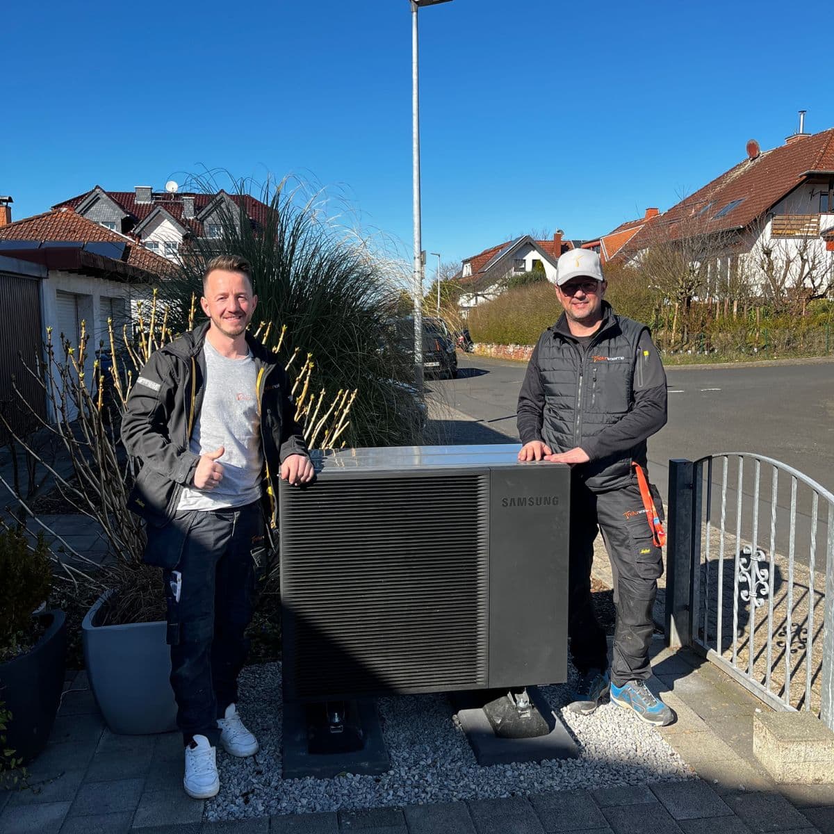 Installation Samsung Wärmepumpe