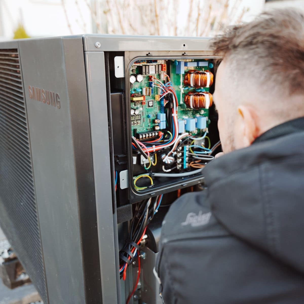 Installation Samsung Wärmepumpe